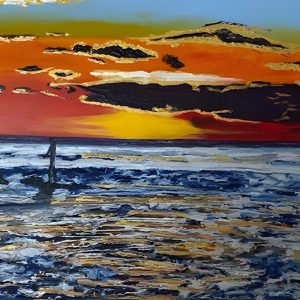 ‘Orange Sky Sunset’, Carlingford, Co. Louth, Ireland