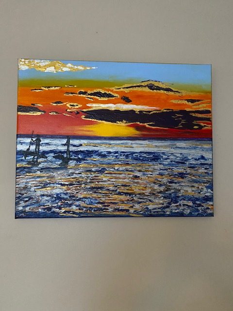 ‘Orange Sky Sunset’, Carlingford, Co. Louth, Ireland - Image 2