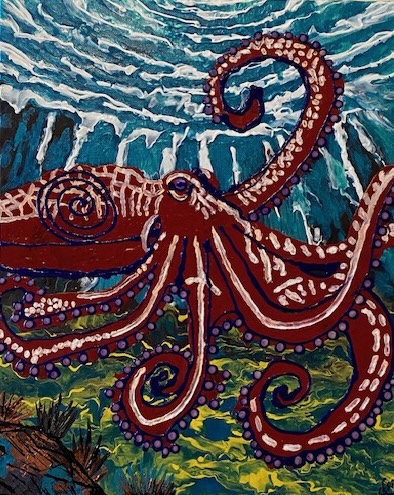 ‘Red Octopus’