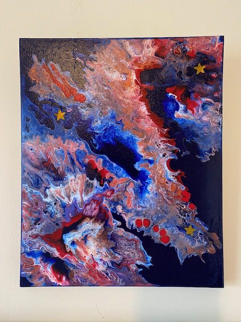 ‘Small blue abstract’ - Image 2